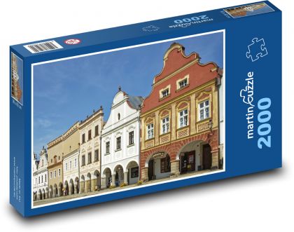 Telc - Czech Republic - Puzzle 2000 pieces, size 90x60 cm 