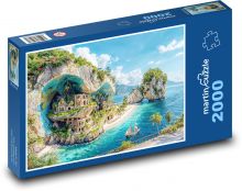House by the sea Puzzle 2000 pieces - 90 x 60 cm