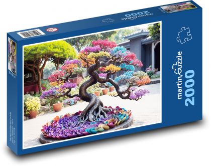 Bonsai - tree - Puzzle 2000 pieces, size 90x60 cm 