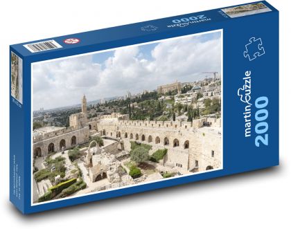 Jeruzalem - Izrael, chrám - Puzzle 2000 dielikov, rozmer 90x60 cm 