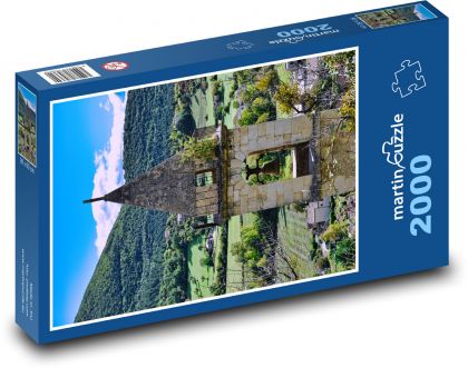 Church - bell tower - Puzzle 2000 pieces, size 90x60 cm 