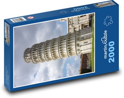 Pisa - Taliansko, veža - Puzzle 2000 dielikov, rozmer 90x60 cm 