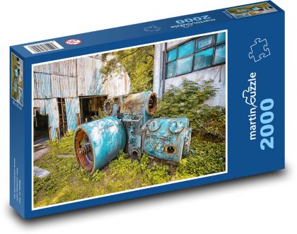 Przemysł - maszyny - Puzzle 2000 elementów, rozmiar 90x60 cm
