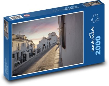 Španielsko - ulice - Puzzle 2000 dielikov, rozmer 90x60 cm 