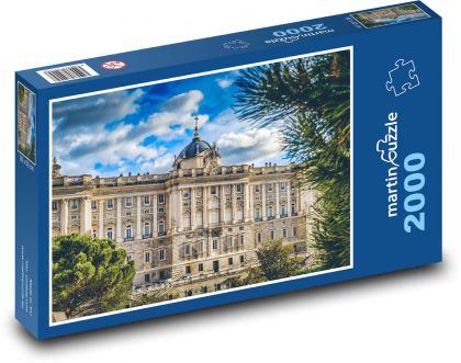 Královský palác - Madrid - puzzle 2000 dílků