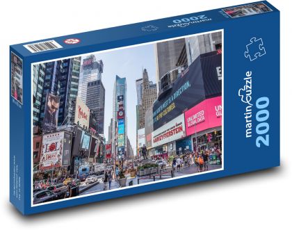 USA - New York - Puzzle 2000 dielikov, rozmer 90x60 cm 