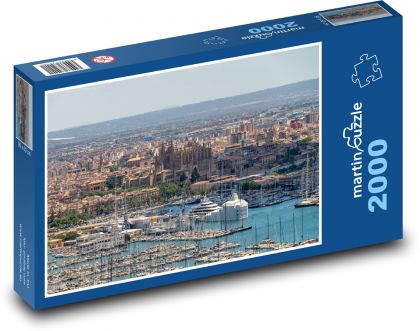 Palma de Mallorca - Port - Puzzle 2000 pieces, size 90x60 cm 