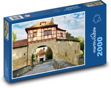 Brama Średniowieczna Puzzle 2000 elementów - 90x60 cm