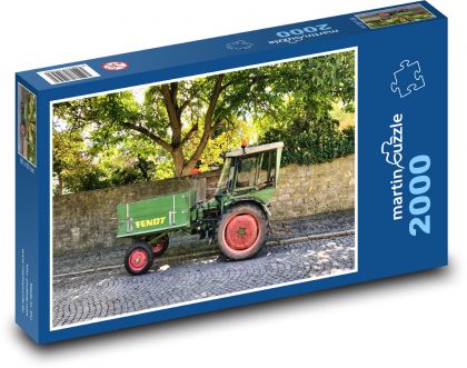 Traktor - zemědělství - puzzle 2000 dílků