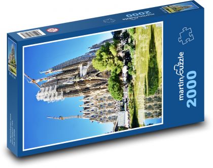 Familia Sagrada - Španělsko - puzzle 2000 dílků