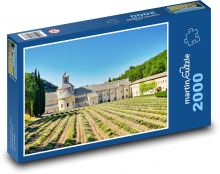 Frankreich - Provence, Kloster Puzzle 2000 Teile - 90 x 60 cm