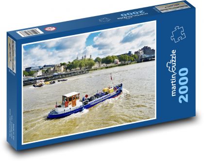 London Boat - Puzzle 2000 pieces, size 90x60 cm 