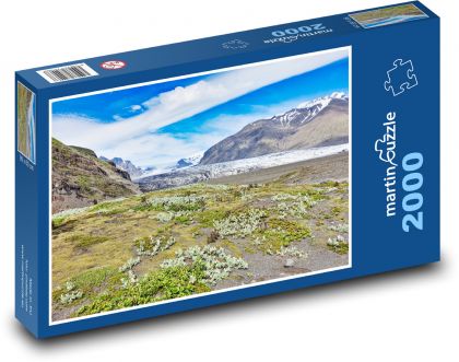 Iceland - Glacier - Puzzle 2000 pieces, size 90x60 cm 