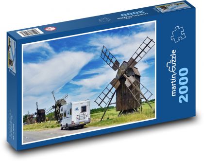 Wohnmobil - Mühlen - Puzzle - 2000 Teile