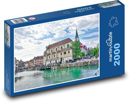 Kathedrale - Stadt - Puzzle - 2000 Teile