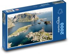 Wyspy - morze Puzzle 2000 elementów - 90x60 cm