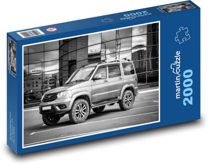 Terénne auto - Puzzle 2000 dielikov, rozmer 90x60 cm 
