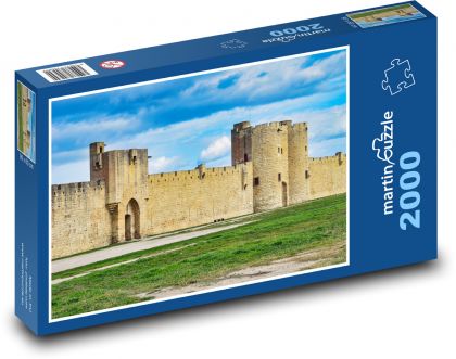 Mury miejskie - Puzzle 2000 elementów, rozmiar 90x60 cm