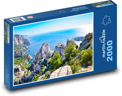 More - útesy - Puzzle 2000 dielikov, rozmer 90x60 cm 