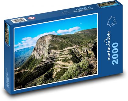Angola - Sierra da Leba - Puzzle 2000 pieces, size 90x60 cm 