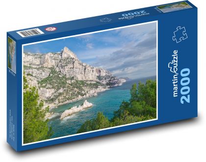 Moře - pobřeží - puzzle 2000 dílků