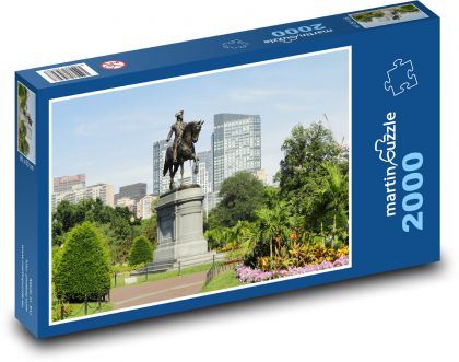 Boston - Massachusetts - Puzzle 2000 dielikov, rozmer 90x60 cm 