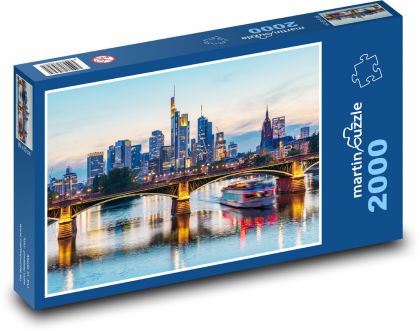 Boston - Massachusetts - Puzzle 2000 dielikov, rozmer 90x60 cm 