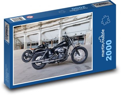 Motorcycle - Puzzle 2000 pieces, size 90x60 cm 