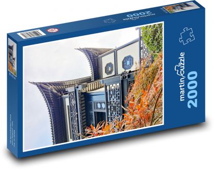 Chinese architecture - Puzzle 2000 pieces, size 90x60 cm 