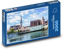 Regensburg - Deutschland Puzzle 2000 Teile - 90 x 60 cm