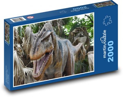 Dinozaur - Puzzle 2000 elementów, rozmiar 90x60 cm