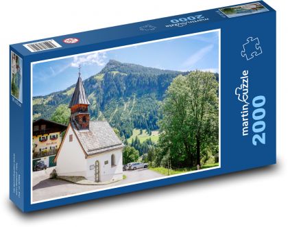 Chapel - Tyrol, Austria - Puzzle 2000 pieces, size 90x60 cm 