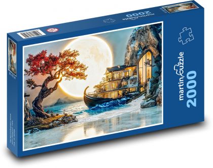 Fantasie - Landschaft - Puzzle - 2000 Teile