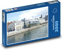 Švédsko - Malmö Puzzle 2000 dielikov - 90 x 60 cm