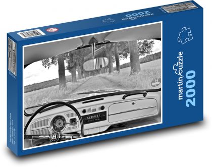 Auto - Käfer, Interieur - Puzzle - 2000 Teile