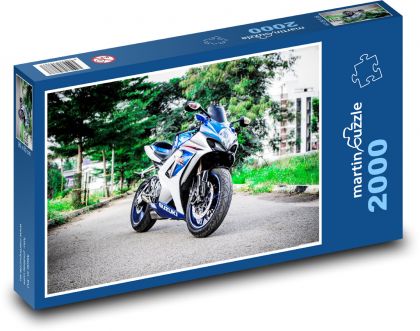 Motocykl szosowy - superbike - Puzzle 2000 elementów, rozmiar 90x60 cm