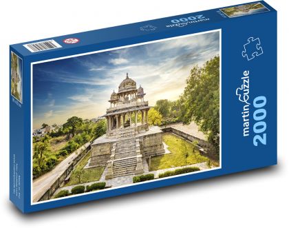 India - Rádžastán - Puzzle 2000 dielikov, rozmer 90x60 cm 