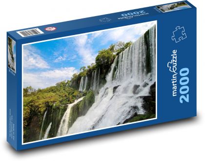 Waterfall - Puzzle 2000 pieces, size 90x60 cm 