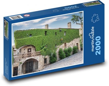 Stone house - Puzzle 2000 pieces, size 90x60 cm 