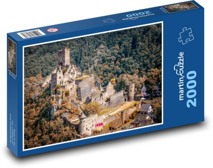 Zamek - Niemcy - Puzzle 2000 elementów, rozmiar 90x60 cm