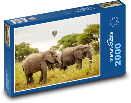 Elefanten - Puzzle - 2000 Teile