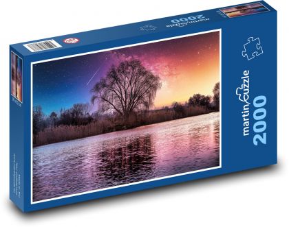 Fluss - Sternenhimmel - Puzzle - 2000 Teile