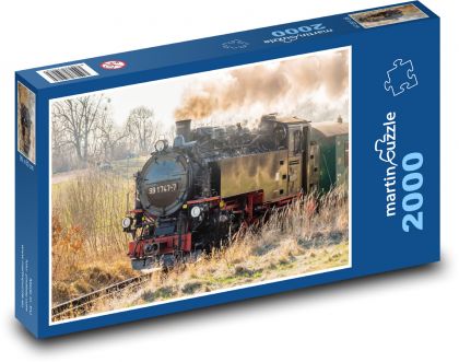 Dampflokomotive - Puzzle - 2000 Teile