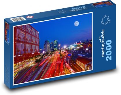 Jižní Korea - Soul - puzzle 2000 dílků