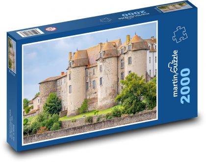 Hrad - Francúzsko - Puzzle 2000 dielikov, rozmer 90x60 cm 