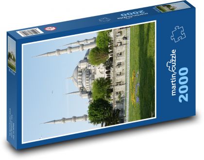 Istanbul - minaret - Puzzle 2000 dielikov, rozmer 90x60 cm 