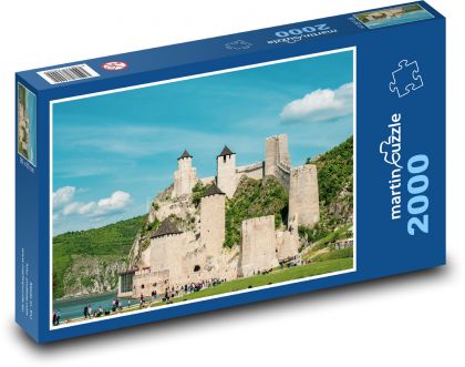 Serbia - Golubac - Puzzle 2000 elementów, rozmiar 90x60 cm