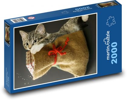Hauskatze - Küken - Puzzle - 2000 Teile