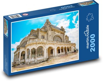 Rumunia - opuszczone kasyno - Puzzle 2000 elementów, rozmiar 90x60 cm
