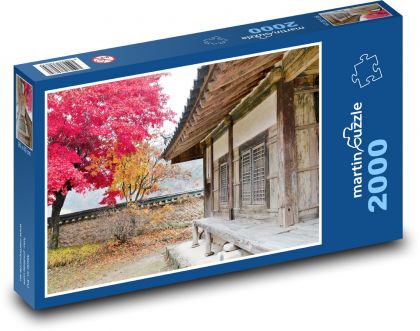 Korea - Temple - Puzzle 2000 pieces, size 90x60 cm 